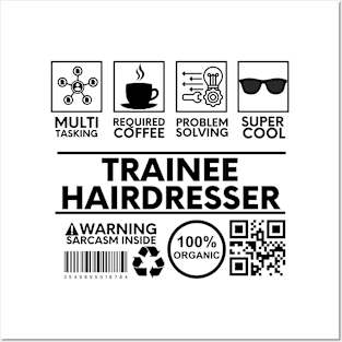 Trainee Hairdresser Posters and Art